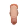 XR Brands - Dildo o podwójnej gęstości - 18 cm