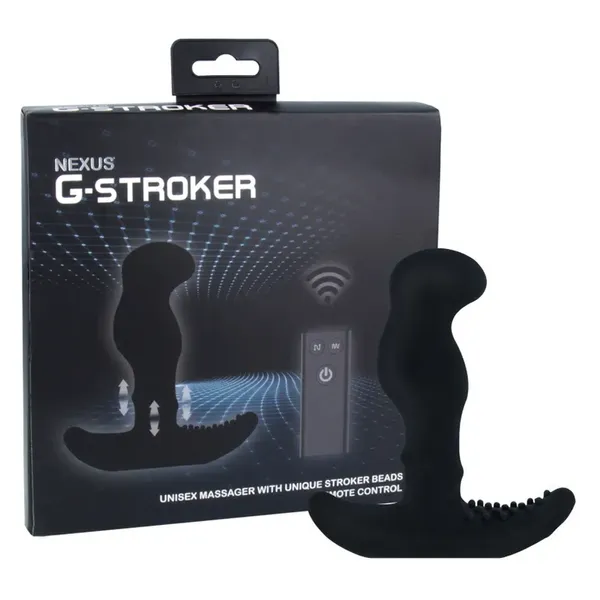 Wibrujący masażer prostaty - Nexus G-Stroker Black
