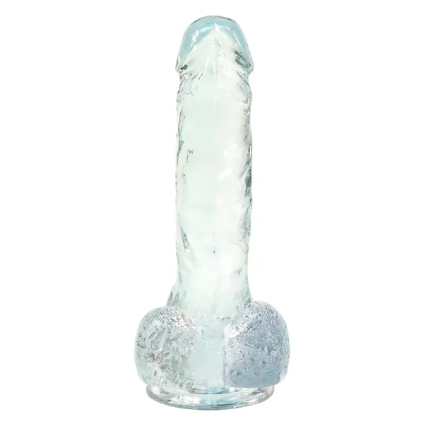 Dildo - Addiction Crystal Addiction Clear Dong 18 cm