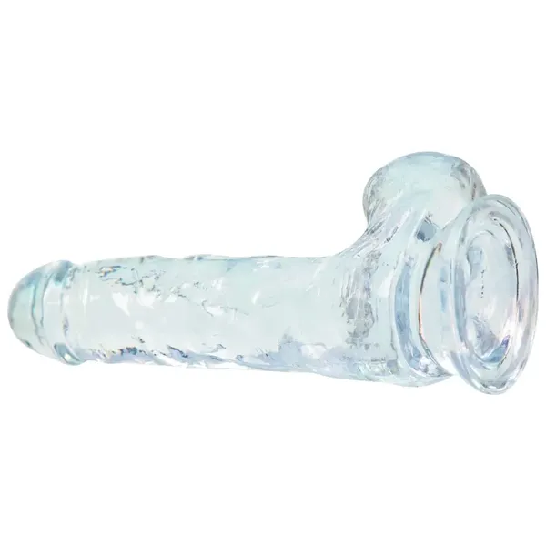 Dildo - Addiction Crystal Addiction Clear Dong 18 cm