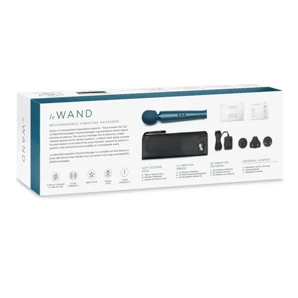 Masażer - Le Wand Massager Pacific Blue