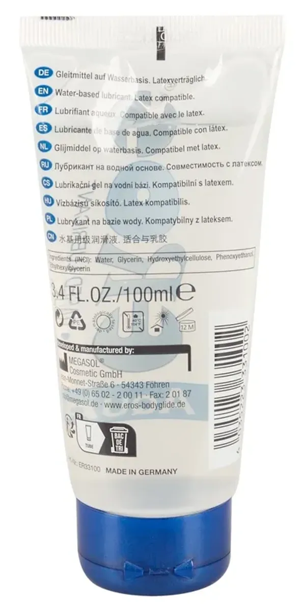 EROS - Wodny Lubrykant Nawilżający Aqua 100 ml