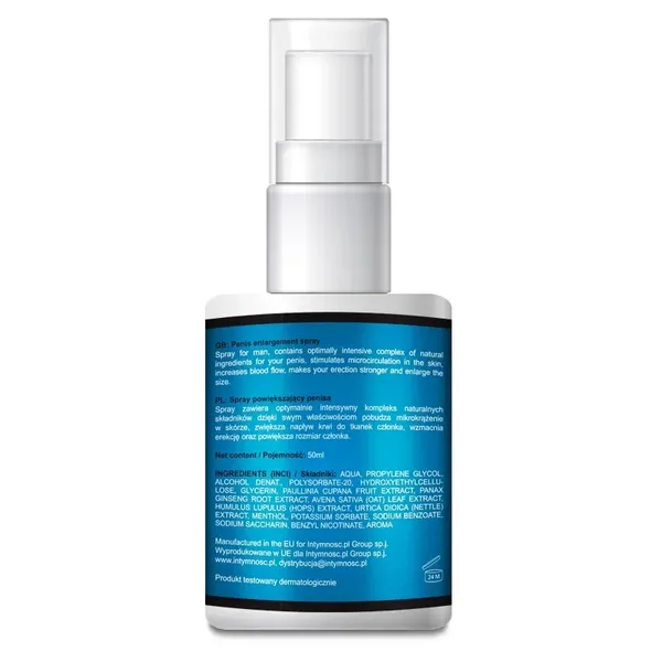 SHS Penilarge Spray 50 ml - Spray Na Powiększenie Penisa 50 ml