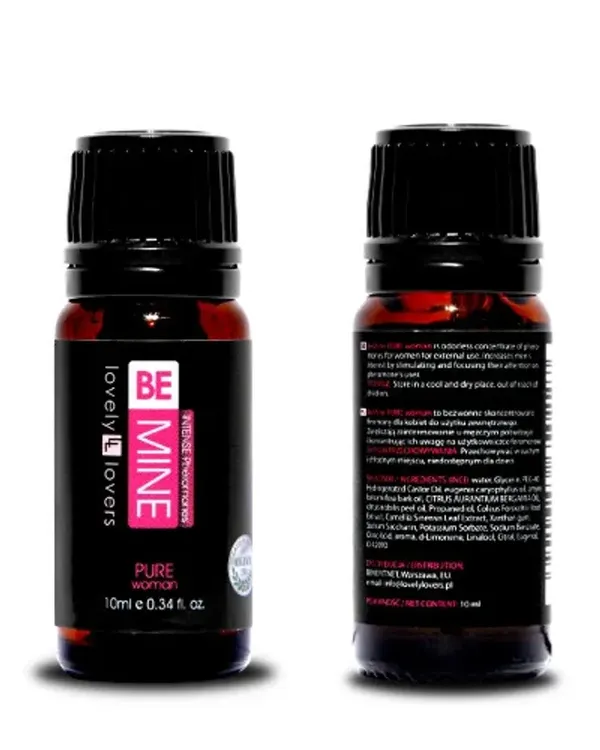 Lovely Lovers - BeMine Pure Fragrance Woman Bezwonne Skoncentrowane Feromony Dla Kobiet 10ml