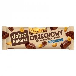 Baton orzechowy - gorzka czekolada Dobra Kaloria, 30g