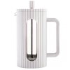 ZAPARZACZ TŁOKOWY DO KAWY/HERBATY 1000ml KLAUSBERG KB-7753 JASNY SZARY