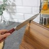 DREWNIANY STOJAK MAGNETYCZNY NA NOŻE Z OSTRZAŁKĄ 3770