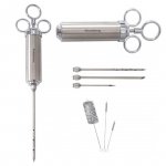 STALOWA NASTRZYKIWARKA 60ml DO PEKLOWANIA MIĘSA KLAUSBERG KB-7842