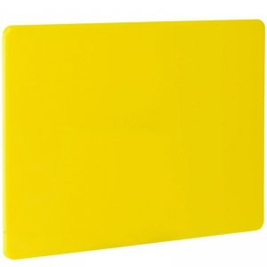 Deska kuchenna HACCP do drobiu GN 1/1 530 x 325 mm - żółta