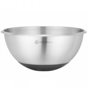 Miska kuchenna stalowa z silikonową podstawą i miarką 3 l śr. 265 x 125 mm