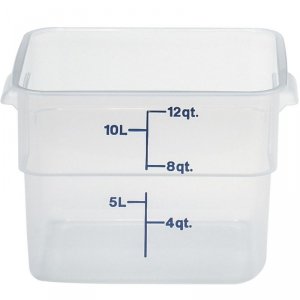 Pojemnik spożywczy CamSquare 11.4 l 256x310x210 mm - transparentny