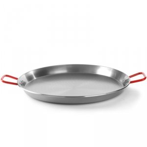 Patelnia do paelli okrągła stalowa z uchwytami śr. 550x100 mm