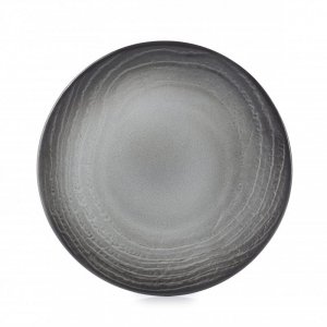 SWELL Talerz płaski 16 cm czarny piasek