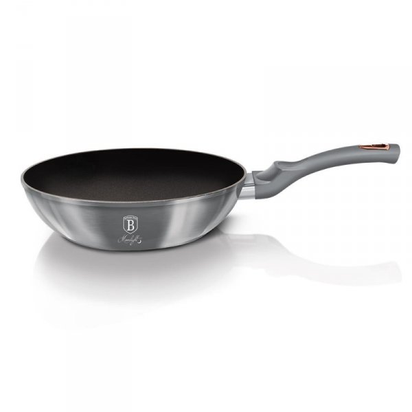 PATELNIA GRANITOWA WOK 28cm BERLINGER HAUS BH-6007 MOONLIGHT