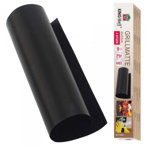 MATA DO GRILLOWANIA 40x33 cm 3 szt. KINGHOFF KH-1920