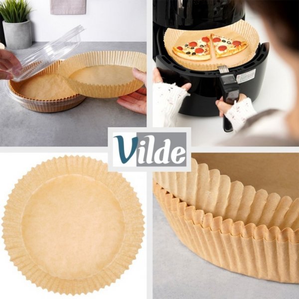 WKŁAD PAPIEROWY DO FRYTOWNICY OKRĄGŁY 23cm 50szt. 279050