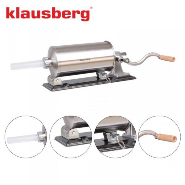 RĘCZNA NADZIEWARKA DO KIEŁBASY 5kg KLAUSBERG KB-7929