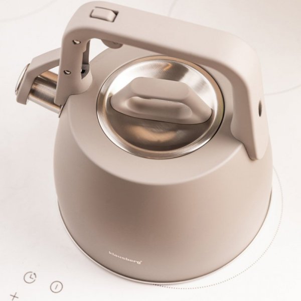 CZAJNIK STALOWY Z GWIZDKIEM 2,5L KLAUSBERG KB-7916