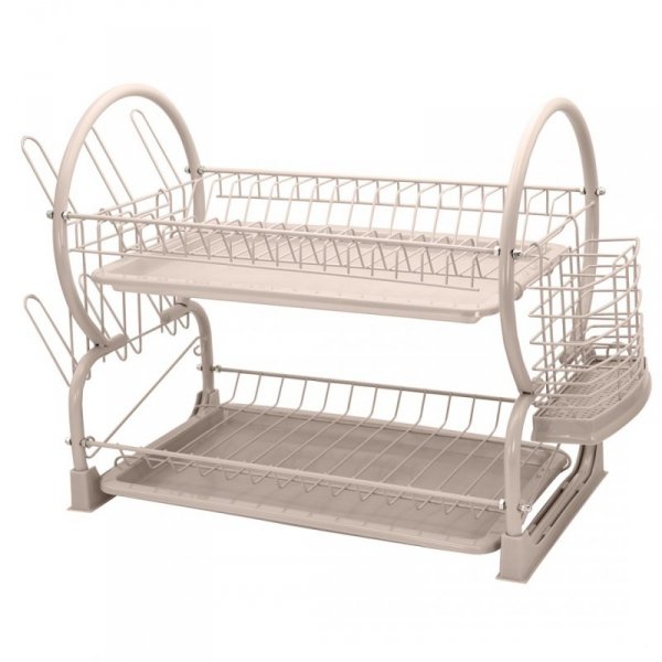 SUSZARKA DWUPOZIOMOWA DO NACZYŃ Z OCIEKACZEM I TACĄ 4029