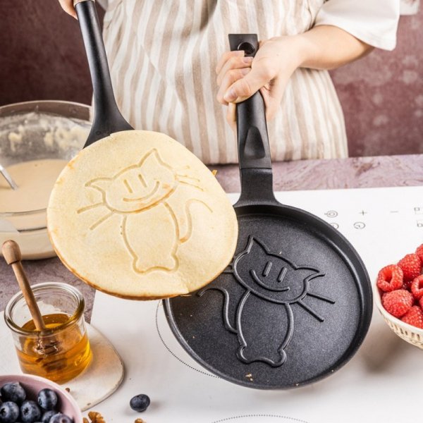 PATELNIA DO NALEŚNIKÓW Z KOTKIEM 18cm KLAUSBERG KB-7973