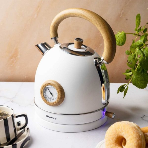 CZAJNIK ELEKTRYCZNY 1,8L Z TERMOMETREM KLAUSBERG KB-9007 RETRO