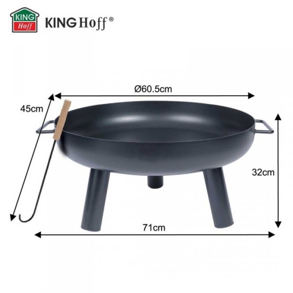 PALENISKO OGRODOWE 60cm KINGHOFF KH-2031