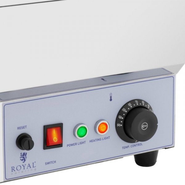 Bemar elektryczny podgrzewacz stacja do zupy fondue czekolady 1500 W 2 x 7 l
