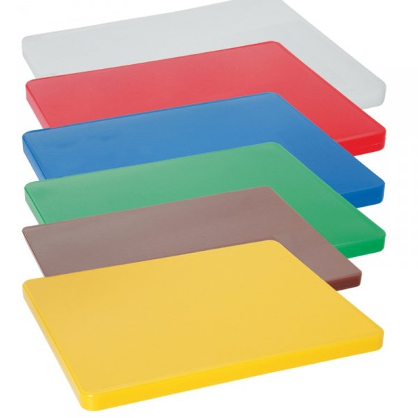 Deska do krojenia HACCP do warzyw 450x300mm zielona - Hendi 825549