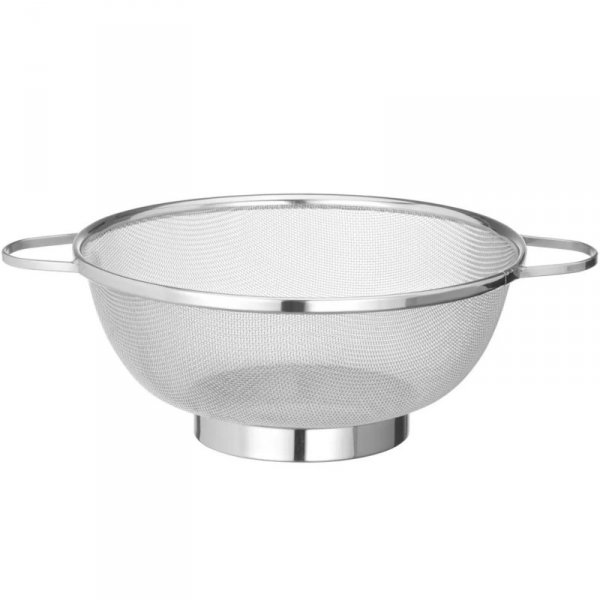 Cedzak sitko druszlak z uchwytami STAL śr. 257 x 110 mm
