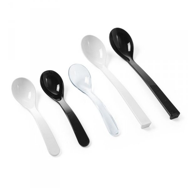 Łyżka do sałatek biała dł. 235 mm  - Hendi 564103