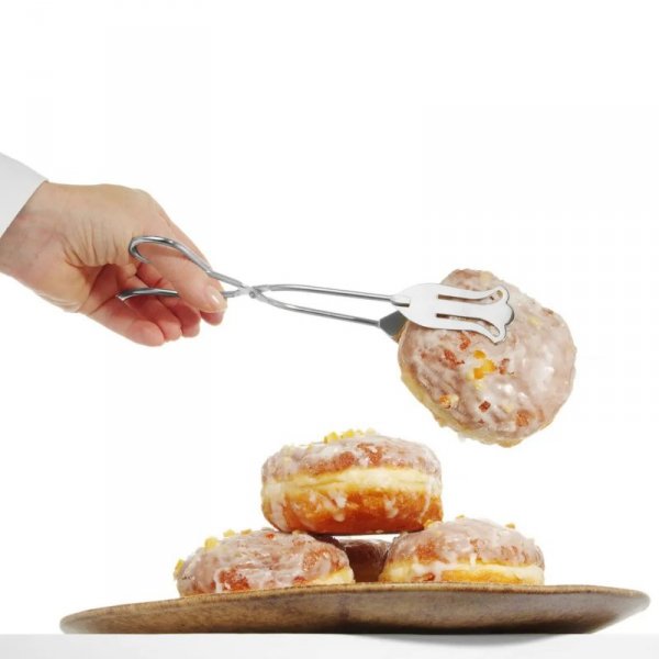 Szczypce cukiernicze stalowe do nakładania dł. 220 mm - Hendi 171608