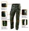SPODNIE ROBOCZE CAMO moro leśnik długie NEO rozmiar XL