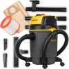 Odkurzacz przemysłowy 1200W z gniazdem 2000W 20L wąż 2m filtr HEPA STANLEY