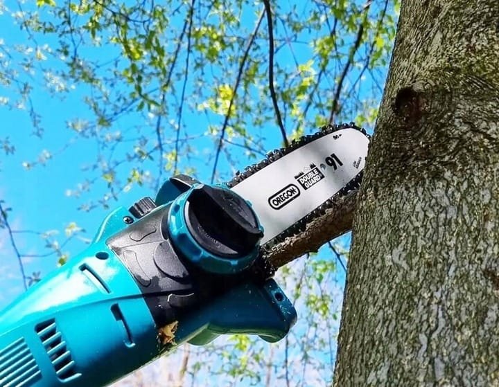 Piła na wysięgniku akumulatorowa 18V 5.0Ah VANDER
