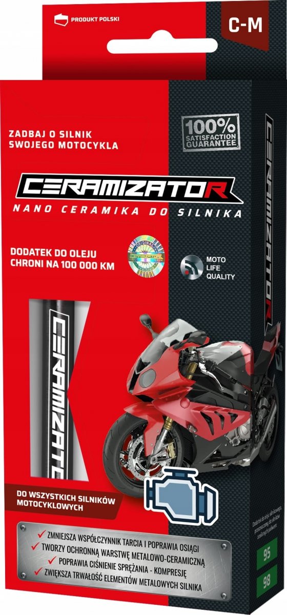 Ceramizer CERAMIZATOR C-M - Zaawansowana Ochrona Silnika do Motocykla