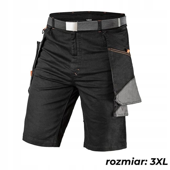 NEO 81-278-XXXL Krótkie spodenki robocze, pasek