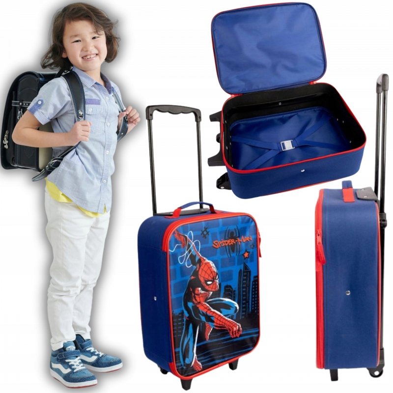 Walizka dla dziecka Spiderman Marvel - Idealny bagaż dla małych bohaterów