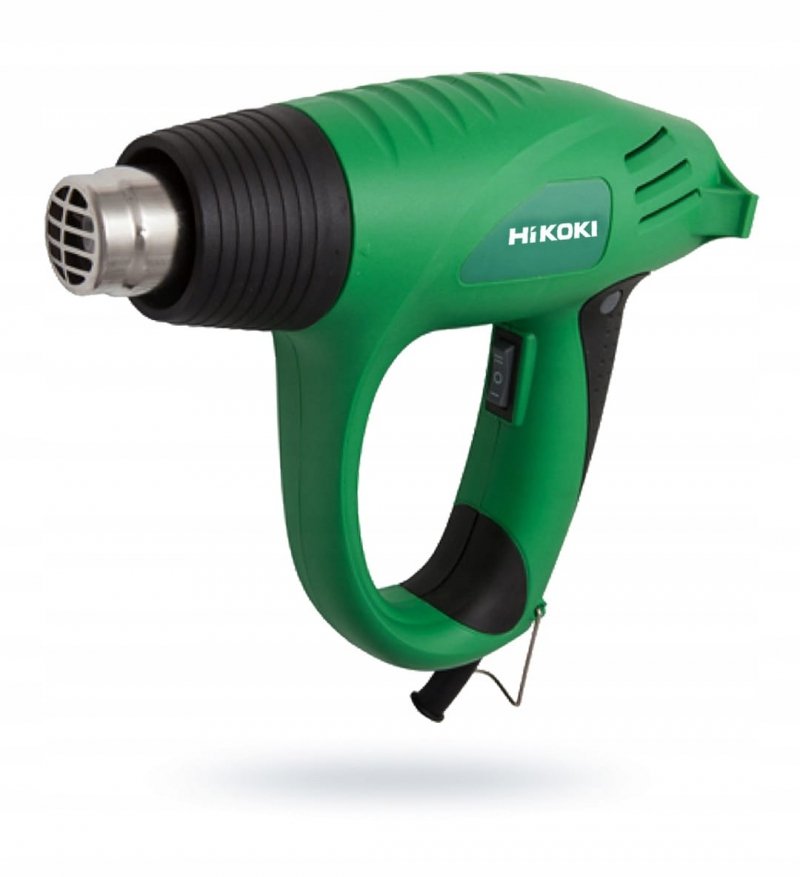 HITACHI HIKOKI Opalarka dwubiegowa 2000W 450-600°C + 5 x Dysza + Walizka