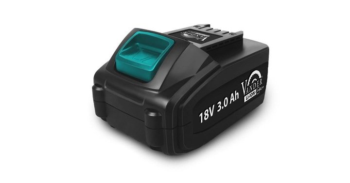 FREZARKA Górnowrzecionowa akumulatorowa AKU+ 18V 3,0Ah 6/8mm Vander