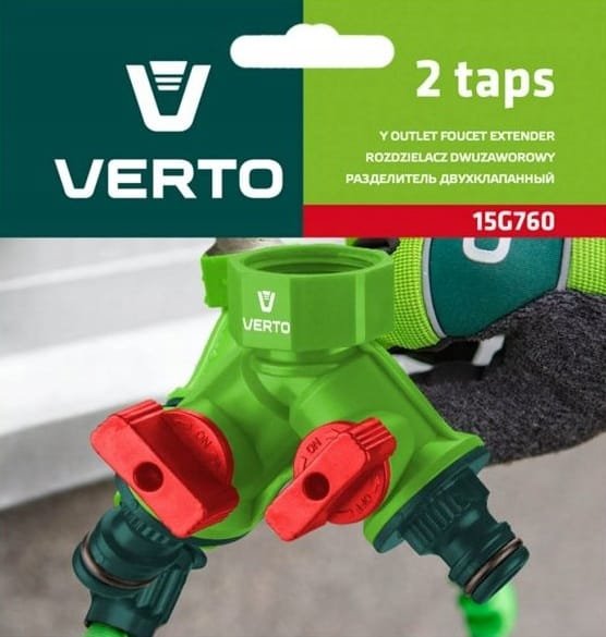 VERTO 15G760 Rozdzielacz dwuzaworowy