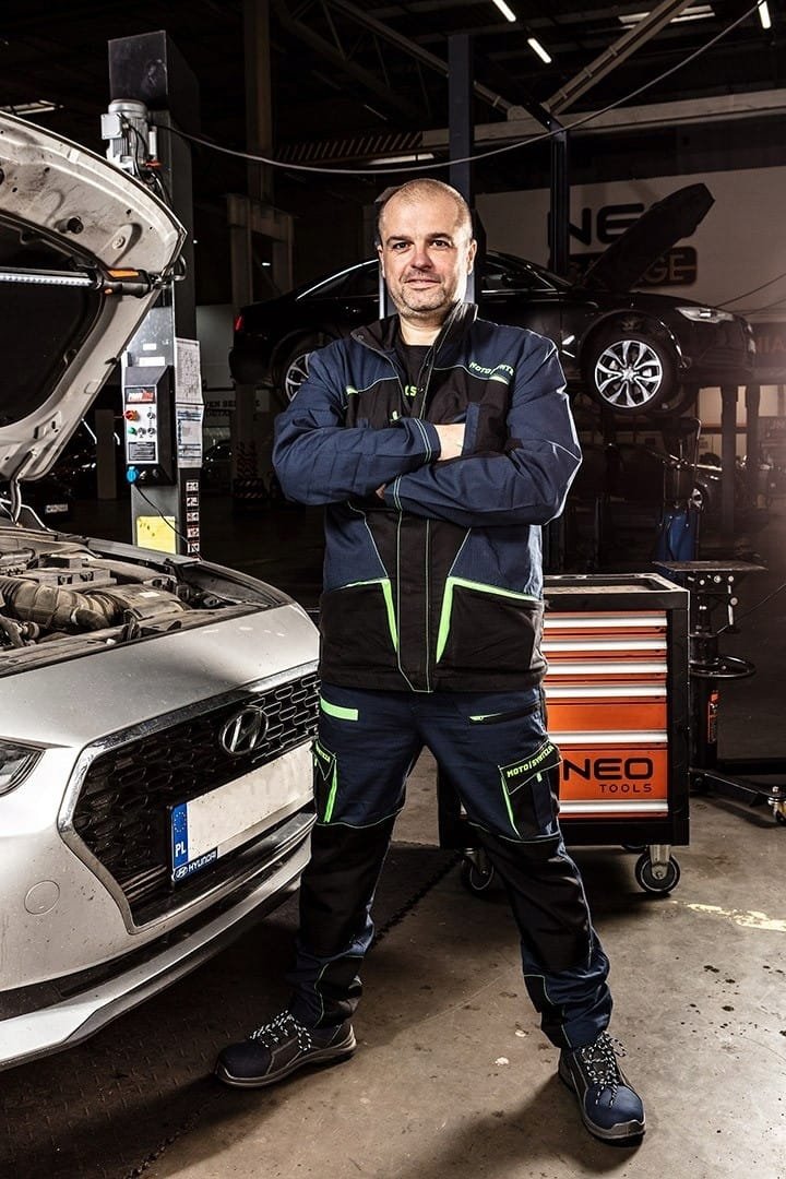 Spodnie robocze męskie monterskie BHP NEO roz. XXL