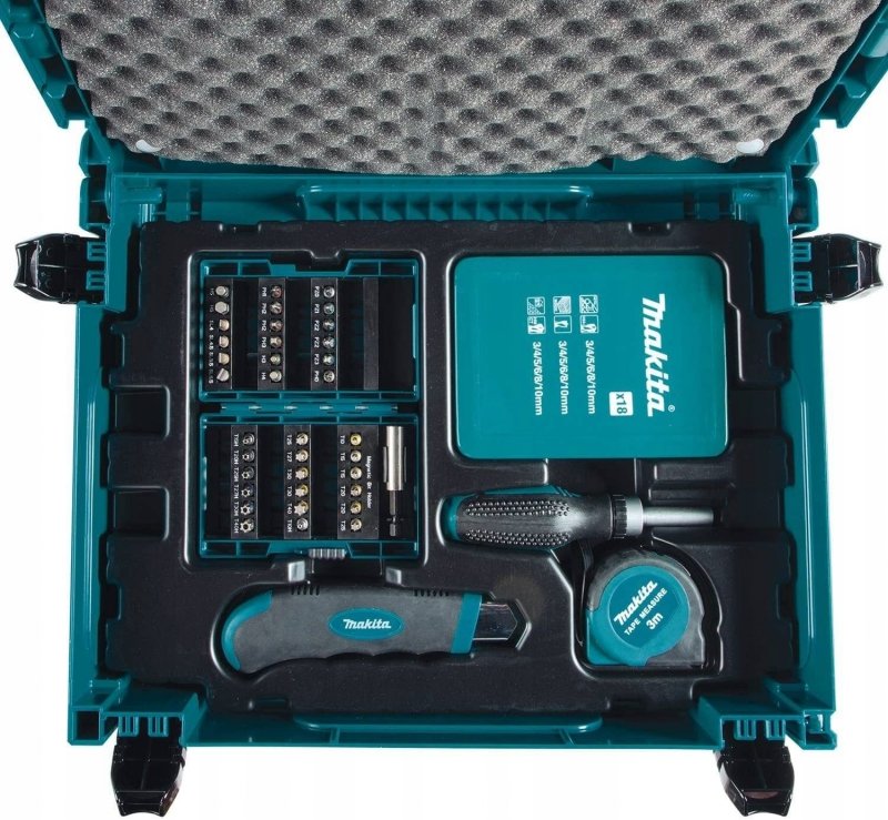 Zestaw AKCESORII BITÓW WIERTEŁ Makita B-49725 96el