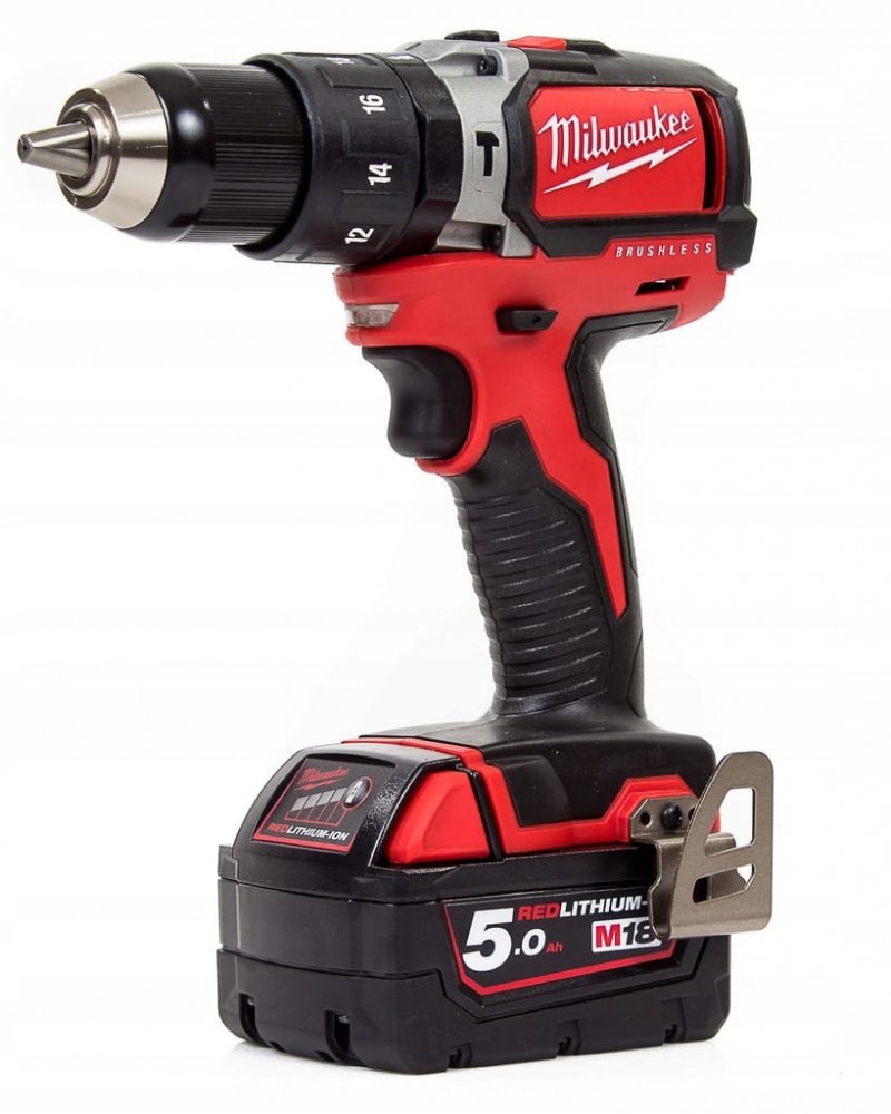 Wkrętarka Milwaukee 18V 60Nm Udarowa Wiertarko-Wkrętarka 2x5,0Ah + Walizka