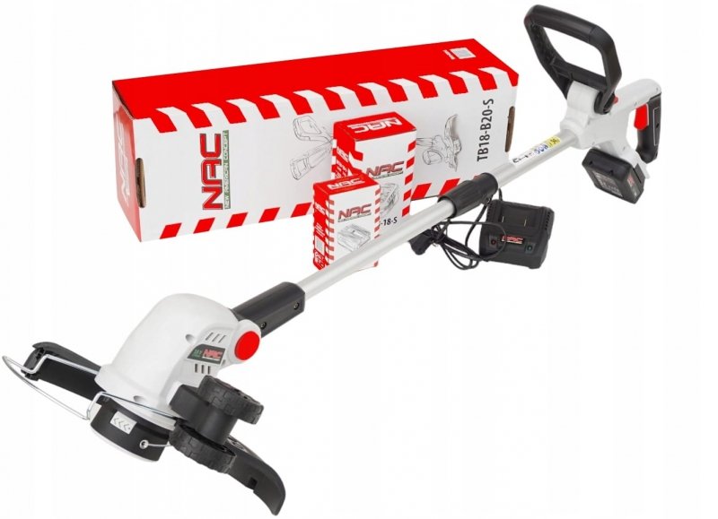 Podkaszarka kosa wykaszarka akumulatorowa 2Ah NAC 18V regulacja