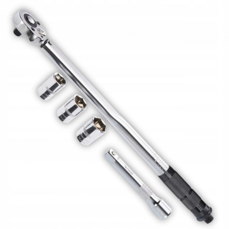 Klucz dynamometryczny 1/2" PARKSIDE 40-210Nm PRZEDŁUŻKA NASADKI + WALIZKA