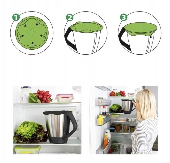 Silikonowa pokrywa do misy miksującej do Vorwerk THERMOMIX TM31 TM5 TM6