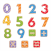 Kolorowe Magnesy na lodówkę Cyferki - numery