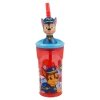 Bidon Kubek ze słomką Psi Patrol PAW 3D 360ml