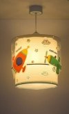 Lampa sufitowa Samoloty 3D Glow Helikopter