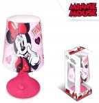 Lampka nocna Myszka Minnie biurkowa Mini Mouse pink